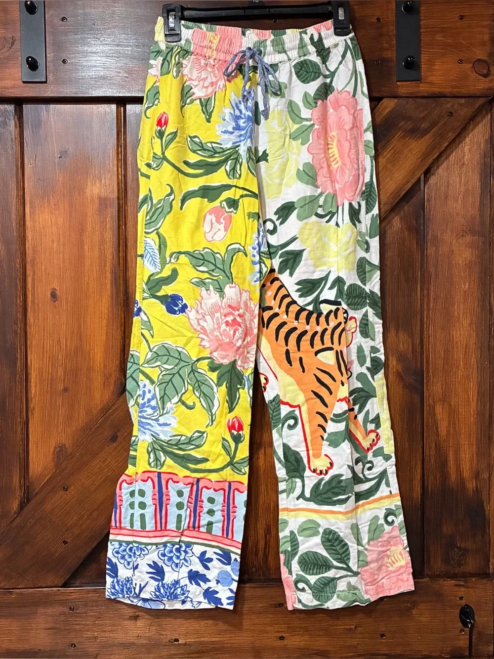 Anthropologie Lil Sire Tigresa Flannel Sleep Pants - Picture 5 of 10